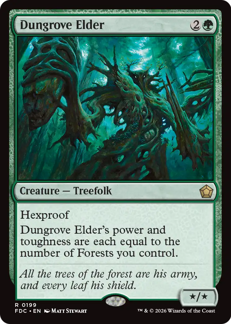 Dungrove Elder [Foundations Commander] | Devastation Store