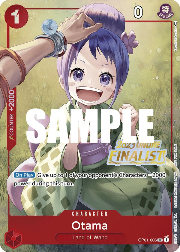 Otama (Online Regional 2023) [Finalist] [One Piece Promotion Cards] | Devastation Store