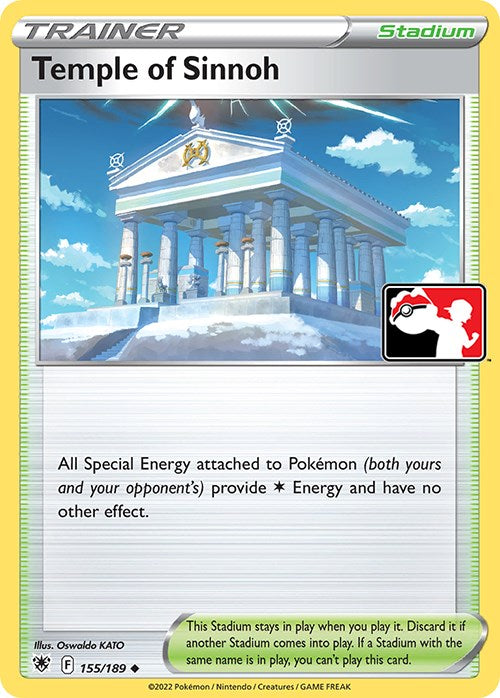 Temple of Sinnoh (155/189) [Prize Pack Series Three] | Devastation Store