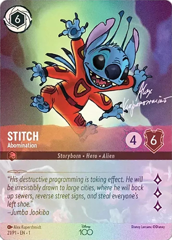 Stitch - Abomination (Enchanted) (21) [Disney100 Promos] | Devastation Store