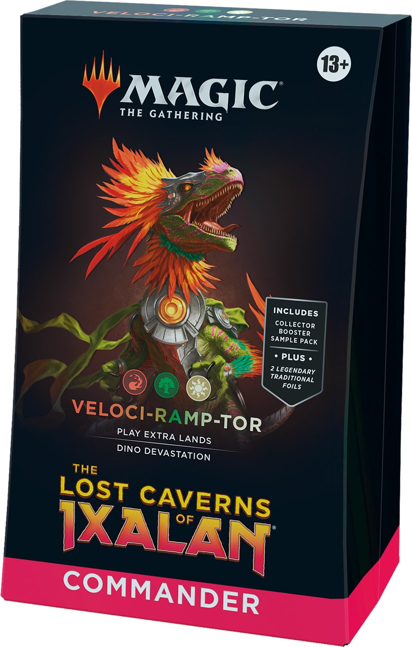 The Lost Caverns of Ixalan - Commander Deck (Veloci-Ramp-Tor) | Devastation Store