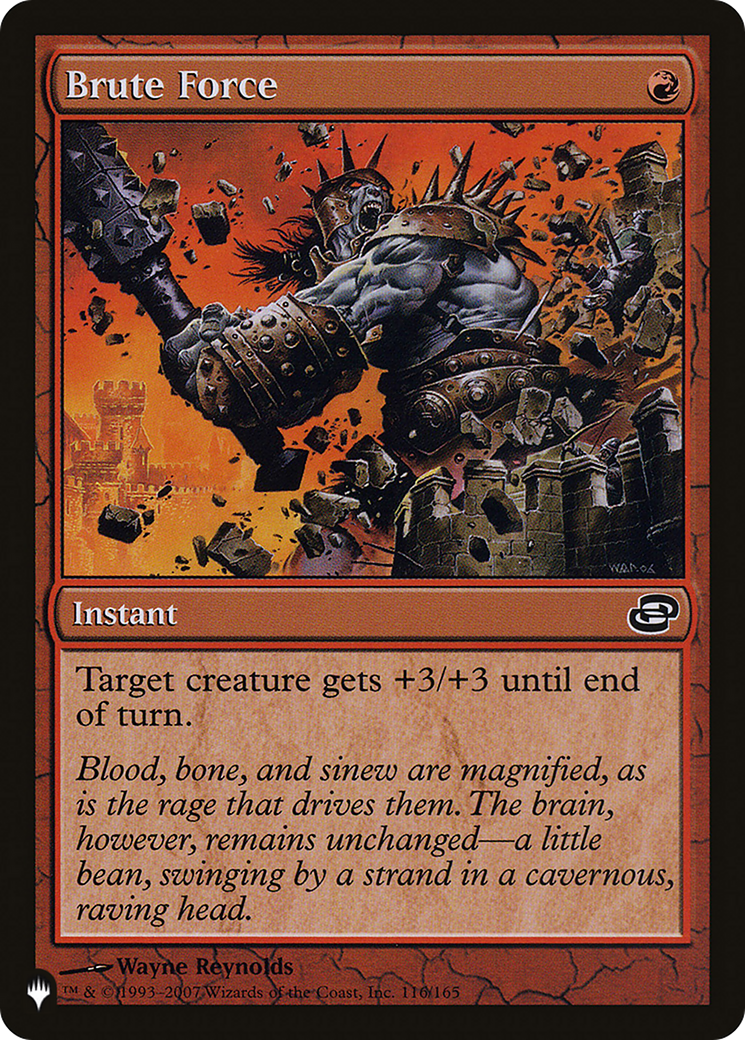 Brute Force [The List Reprints] | Devastation Store