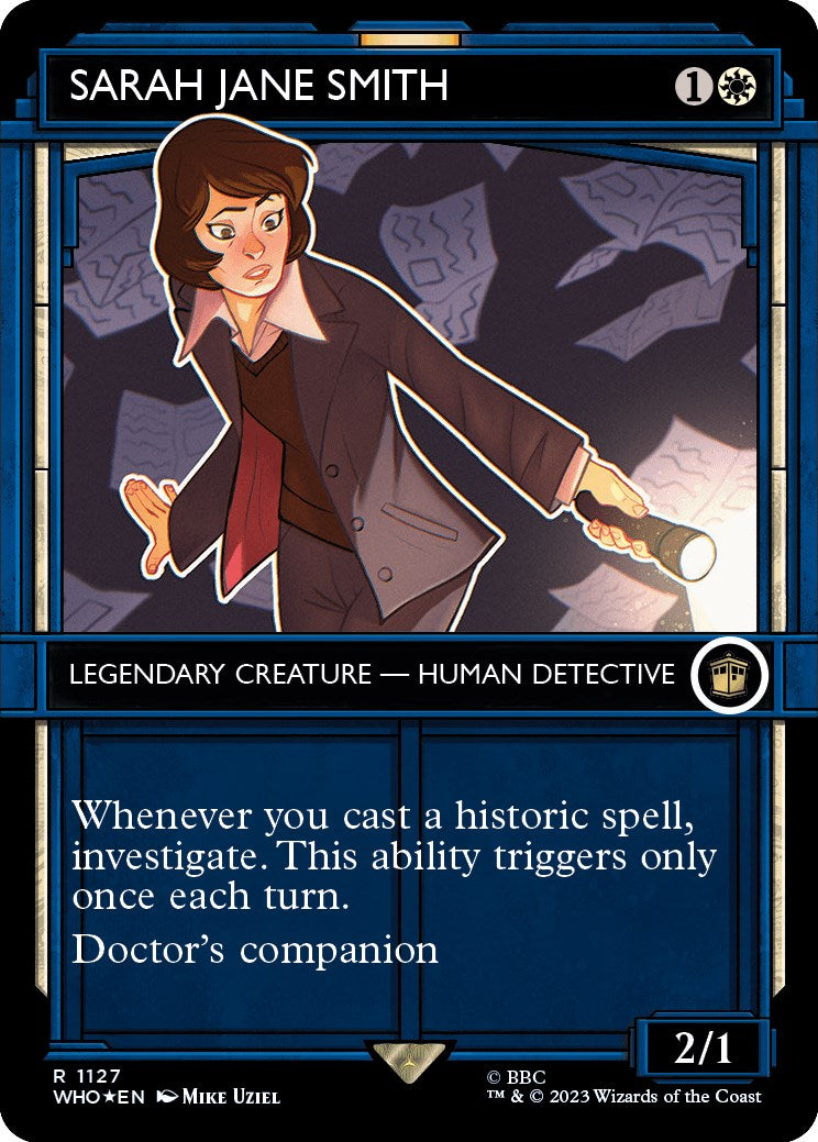 Sarah Jane Smith (Showcase) (Surge Foil) [Doctor Who] | Devastation Store