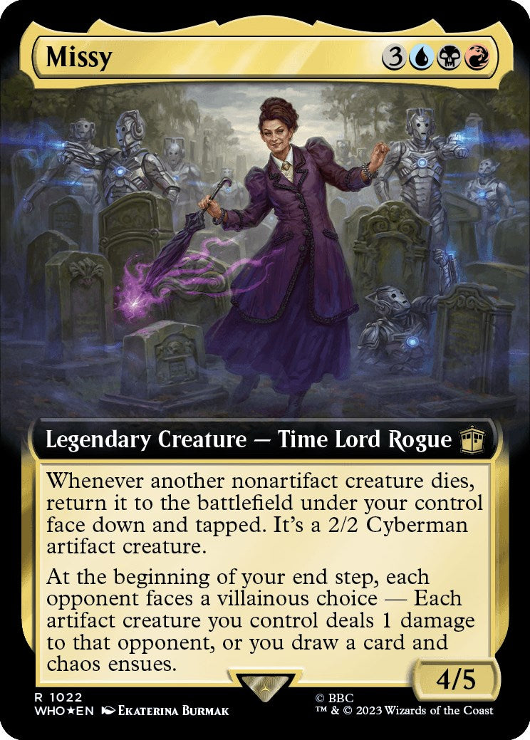 Missy (Extended Art) (Surge Foil) [Doctor Who] | Devastation Store