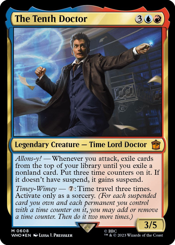 The Tenth Doctor (Surge Foil) [Doctor Who] | Devastation Store