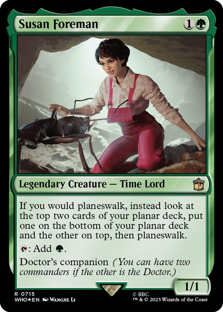 Susan Foreman (Surge Foil) [Doctor Who] | Devastation Store