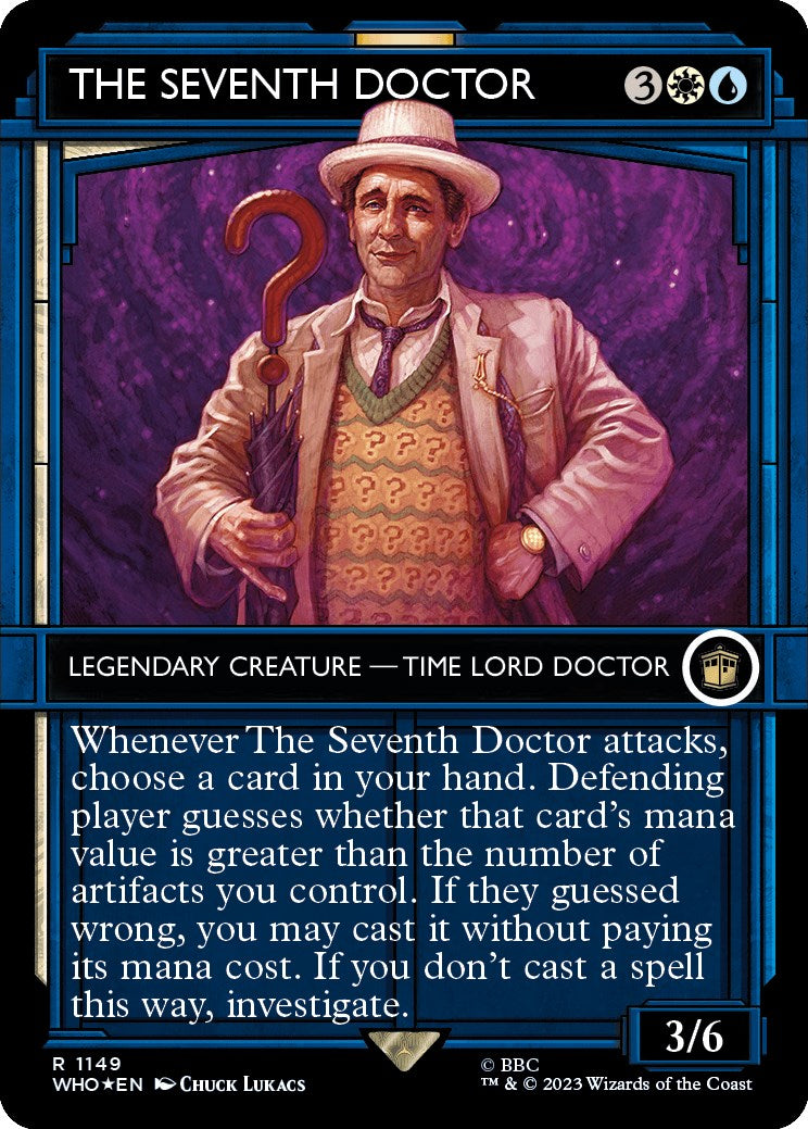 The Seventh Doctor (Showcase) (Surge Foil) [Doctor Who] | Devastation Store
