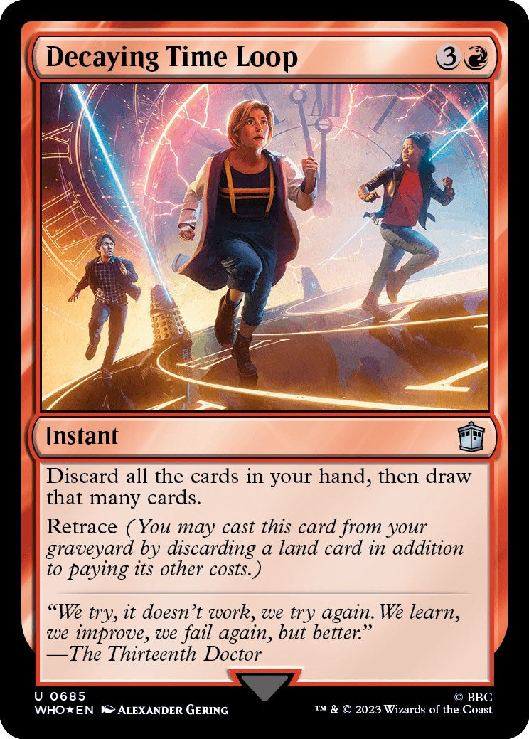 Decaying Time Loop (Surge Foil) [Doctor Who] | Devastation Store