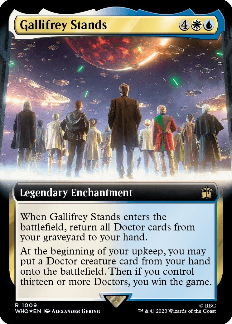 Gallifrey Stands (Extended Art) (Surge Foil) [Doctor Who] | Devastation Store