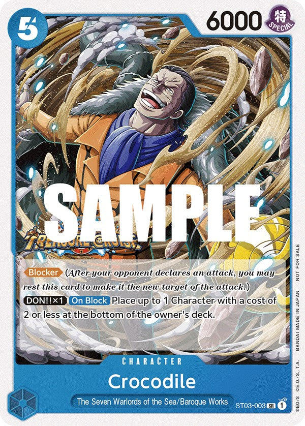 Crocodile (Tournament Pack Vol. 5) [One Piece Promotion Cards] | Devastation Store