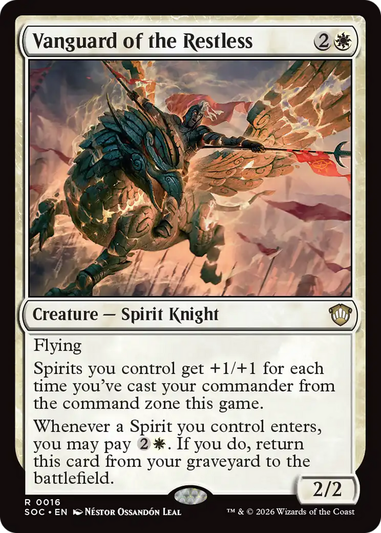 Vanguard of the Restless [Secrets of Strixhaven Commander] | Devastation Store