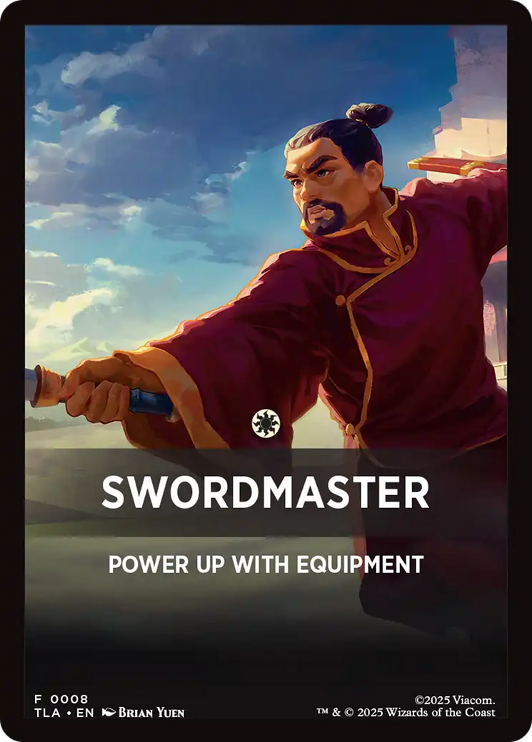 Swordmaster Theme Card [Avatar: The Last Airbender Tokens] | Devastation Store