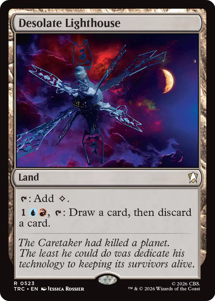 Desolate Lighthouse (Surge Foil) [Star Trek Commander] | Devastation Store