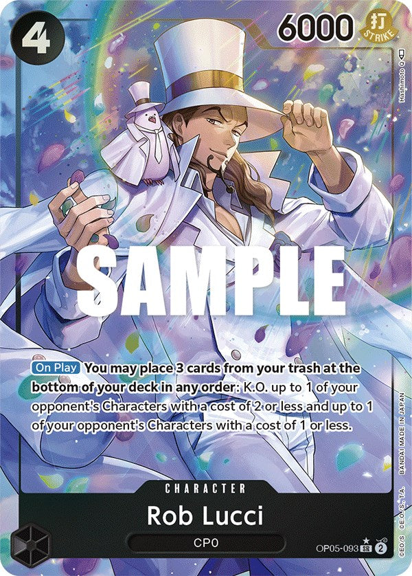 Rob Lucci (Alternate Art) [Awakening of the New Era] | Devastation Store