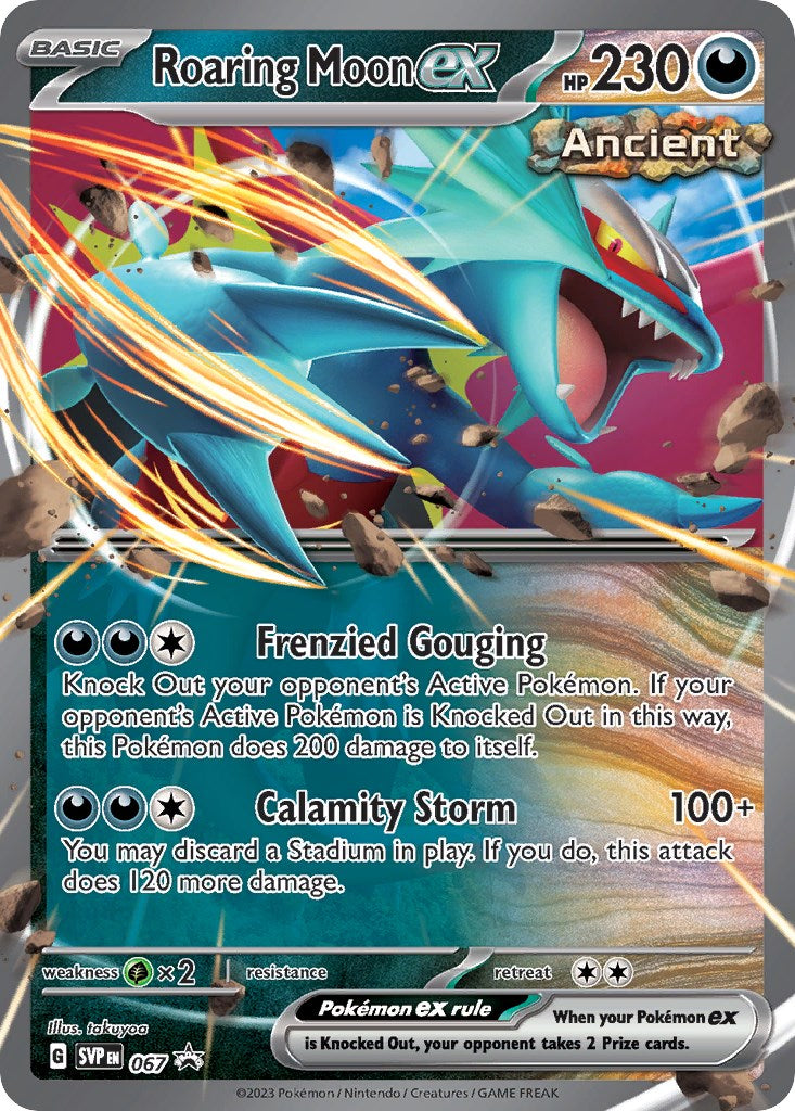 Roaring Moon ex (067) [Scarlet & Violet: Black Star Promos] | Devastation Store