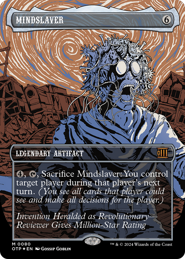 Mindslaver (Textured Foil) [Outlaws of Thunder Junction: Breaking News] | Devastation Store