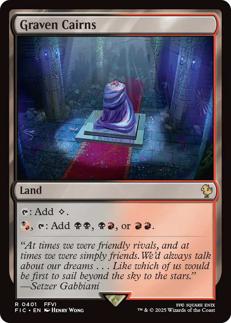 Graven Cairns [FINAL FANTASY Commander] | Devastation Store