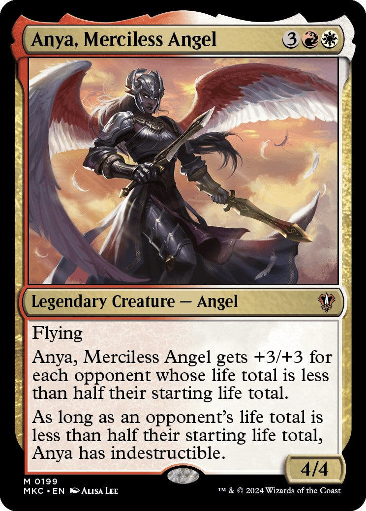 Anya, Merciless Angel [Murders at Karlov Manor Commander] | Devastation Store