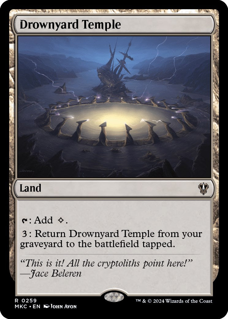 Drownyard Temple [Murders at Karlov Manor Commander] | Devastation Store