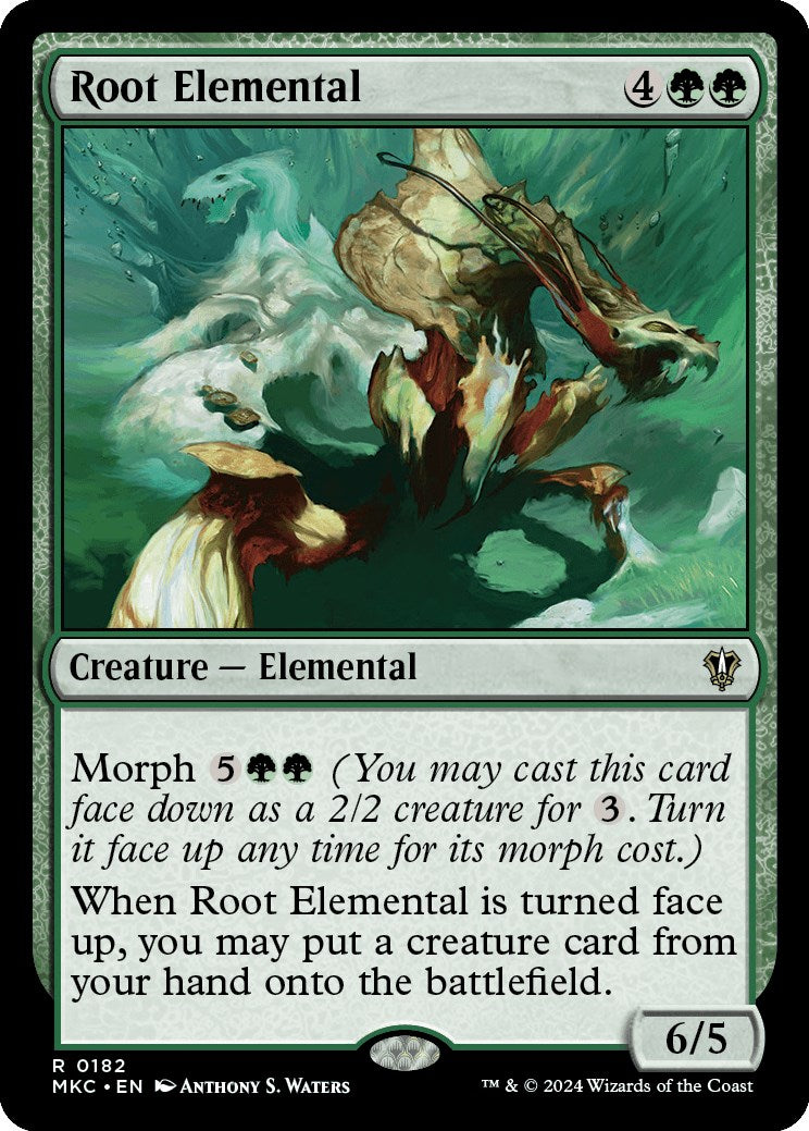 Root Elemental [Murders at Karlov Manor Commander] | Devastation Store