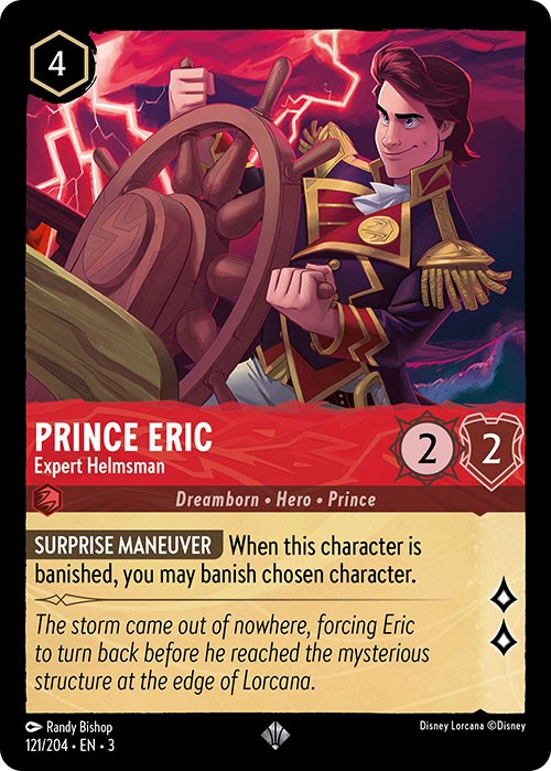 Prince Eric - Expert Helmsman (121/204) [Into the Inklands] | Devastation Store