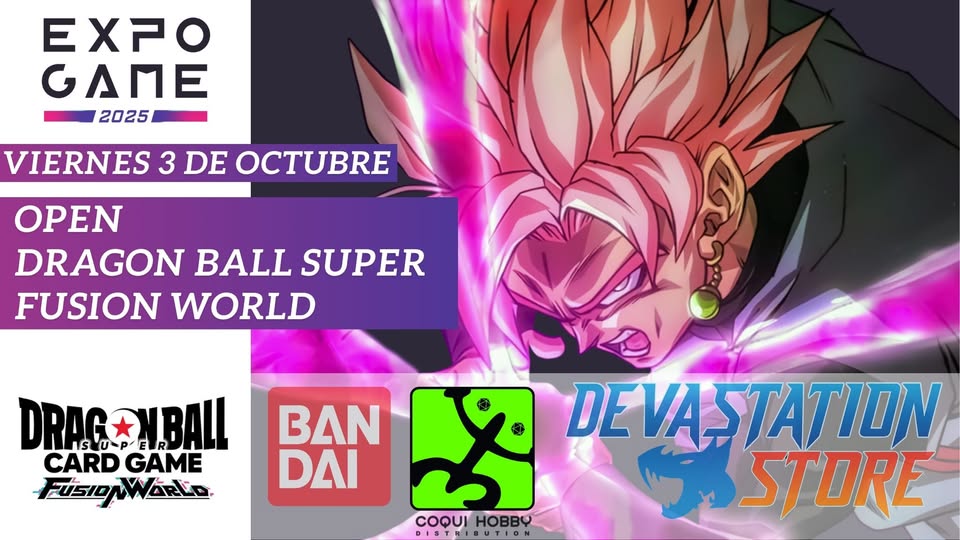 Open Ultimate Battle 2025 Vol.2 Dragon Ball Super Fusion World Expogame | Devastation Store