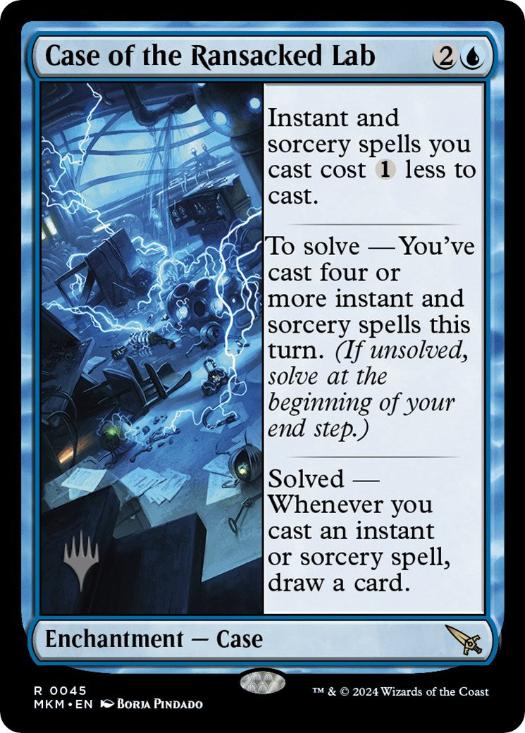 Case of the Ransacked Lab (Promo Pack) [Murders at Karlov Manor Promos] | Devastation Store