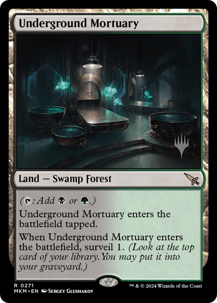 Underground Mortuary (Promo Pack) [Murders at Karlov Manor Promos] | Devastation Store