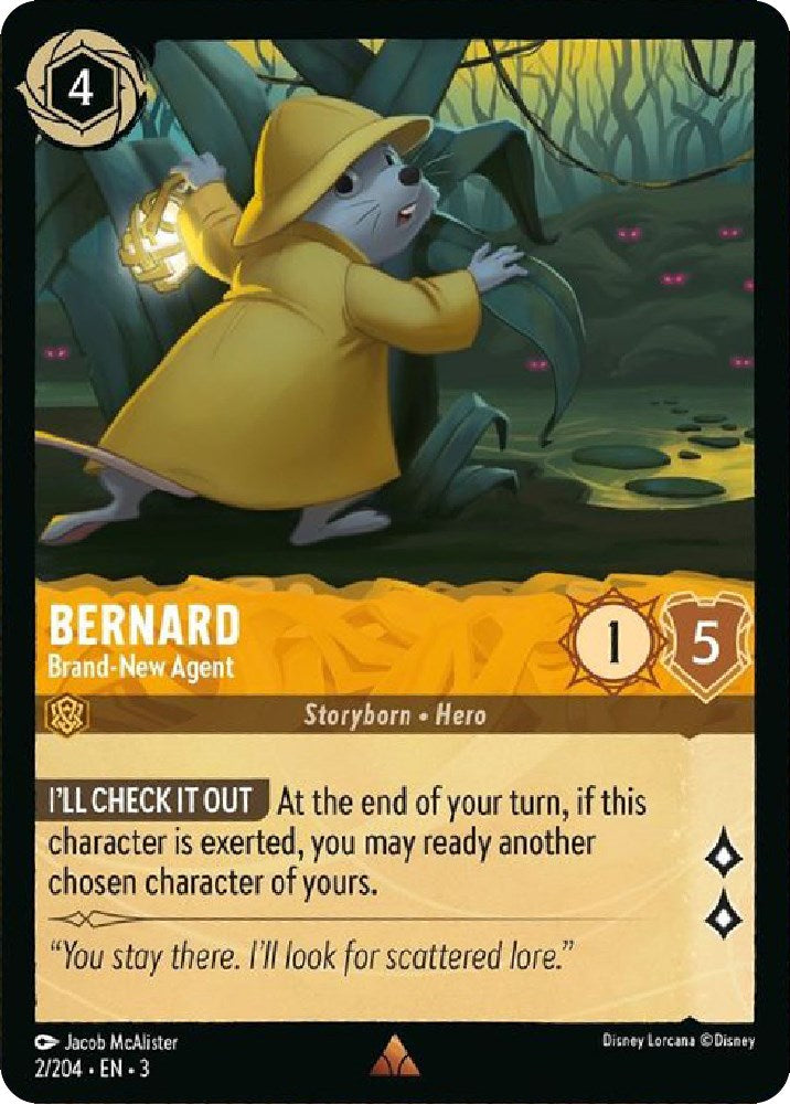 Bernard - Brand-New Agent (2/204) [Into the Inklands] | Devastation Store