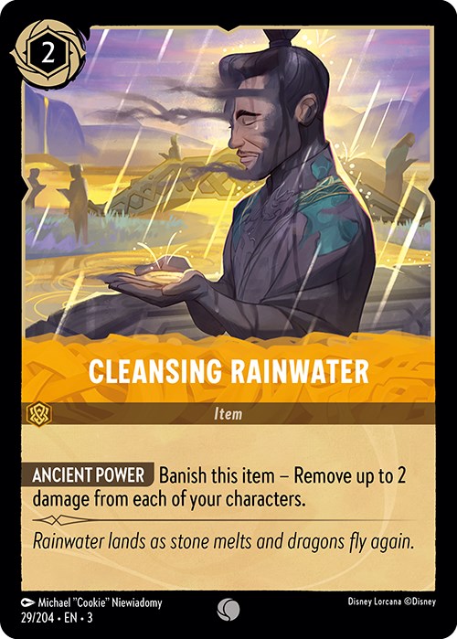 Cleansing Rainwater (29/204) [Into the Inklands] | Devastation Store