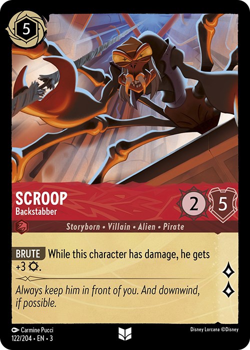 Scroop - Backstabber (122/204) [Into the Inklands] | Devastation Store