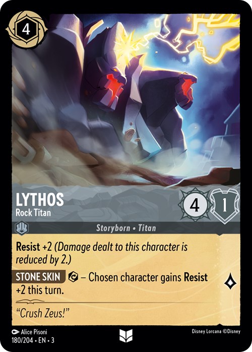 Lythos - Rock Titan (180/204) [Into the Inklands] | Devastation Store