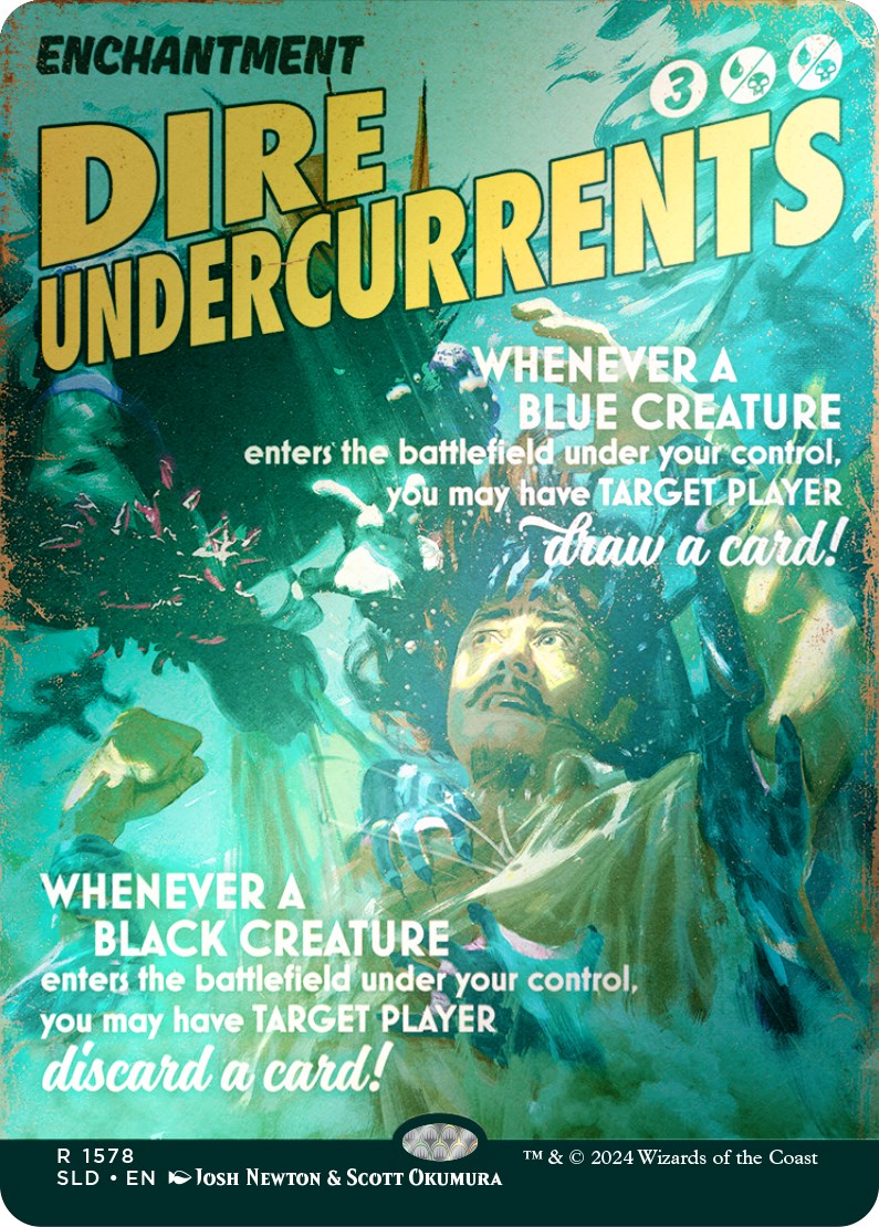 Dire Undercurrents (Rainbow Foil) [Secret Lair Drop Series] | Devastation Store