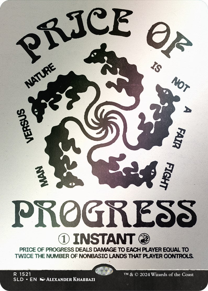 Price of Progress (Rainbow Foil) [Secret Lair Drop Series] | Devastation Store