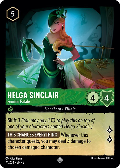Helga Sinclair - Femme Fatale (74/204) [Into the Inklands] | Devastation Store