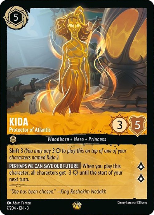 Kida - Protector of Atlantis (7/204) [Into the Inklands] | Devastation Store