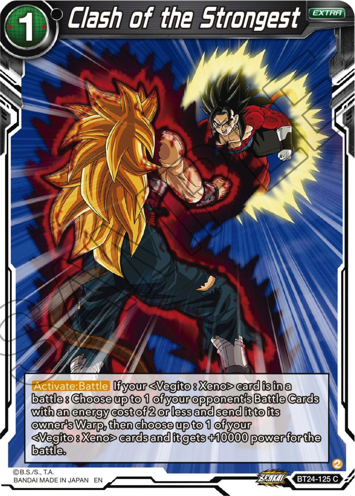 Clash of the Strongest (BT24-125) [Beyond Generations] | Devastation Store