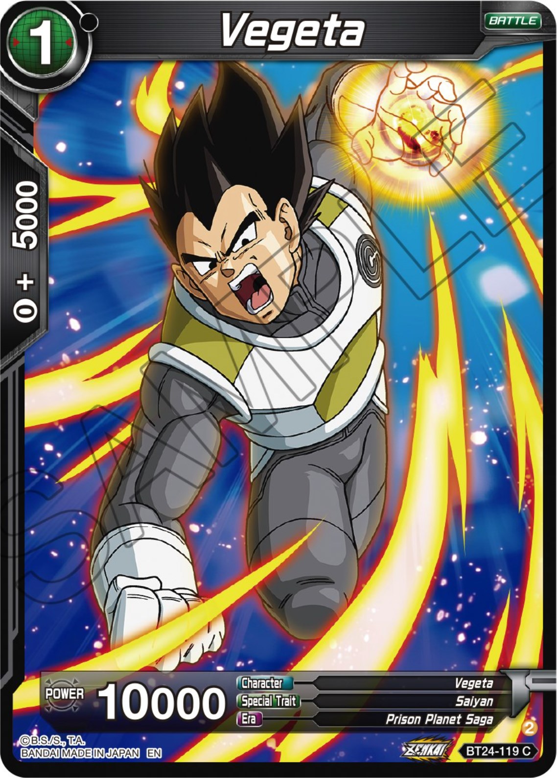 Vegeta (BT24-119) [Beyond Generations] | Devastation Store