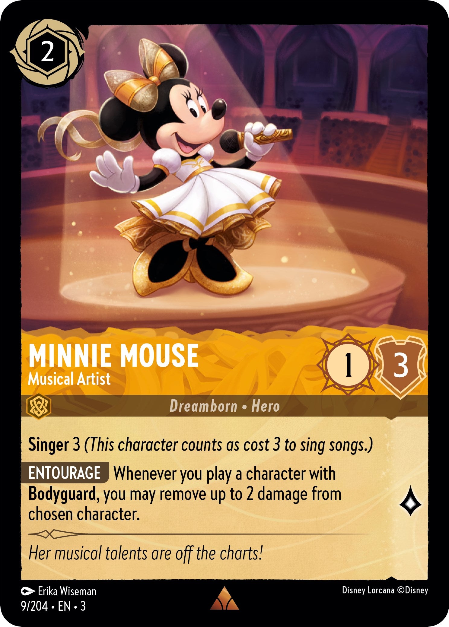 Minnie Mouse - Musical Artist (9/204) [Into the Inklands] | Devastation Store