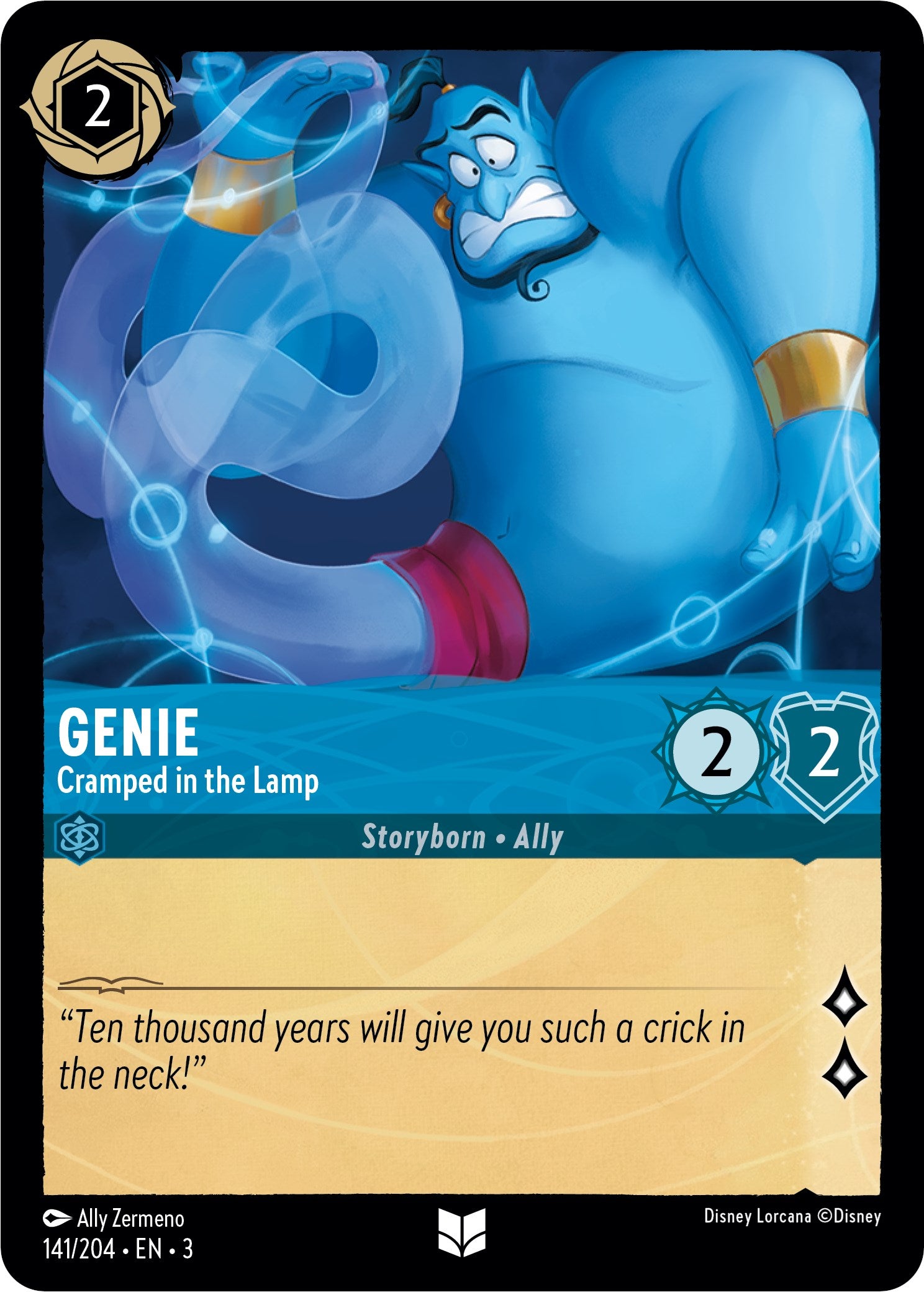 Genie - Cramped in the Lamp (141//204) [Into the Inklands] | Devastation Store