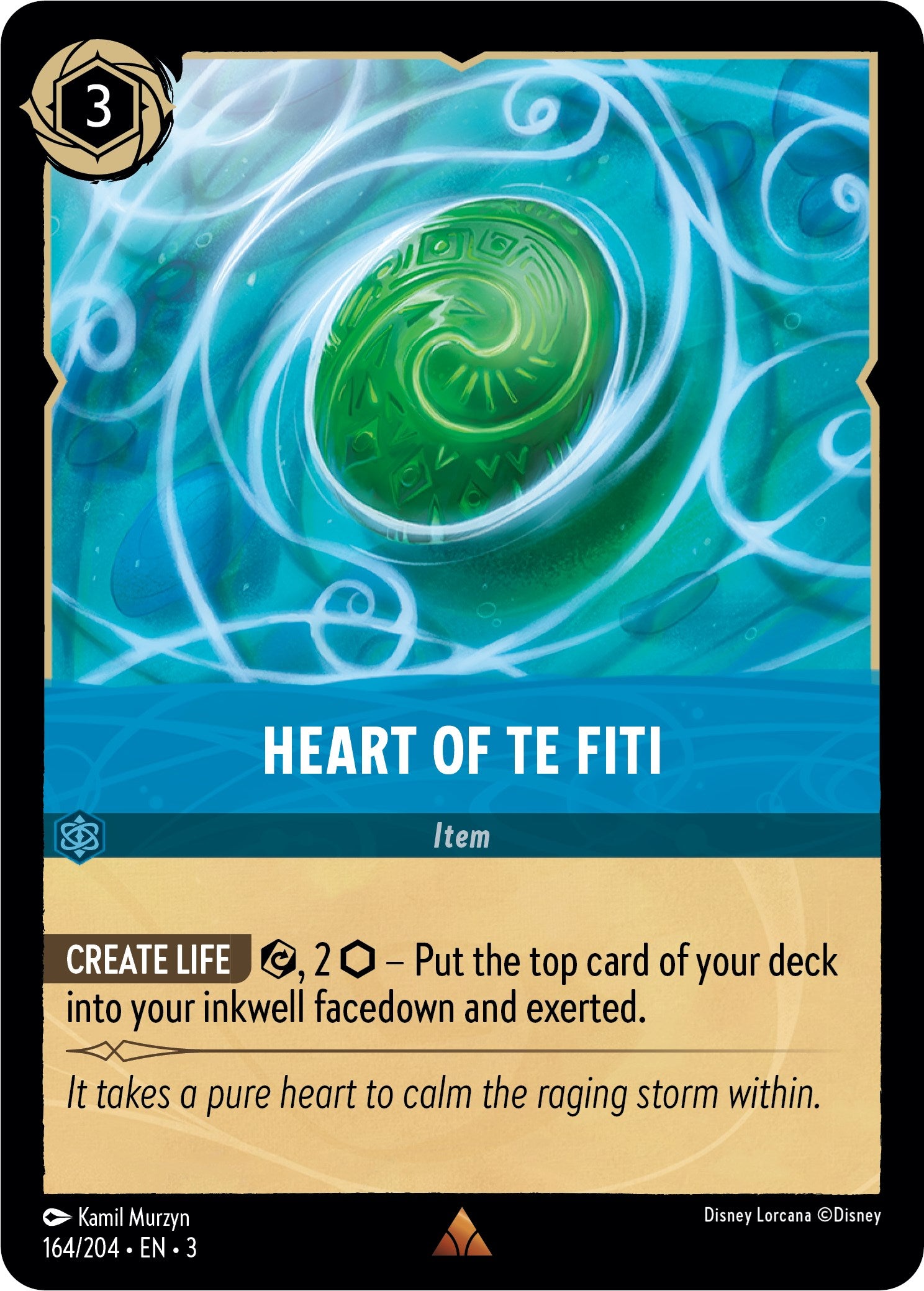 Heart of Te Fiti (164//204) [Into the Inklands] | Devastation Store