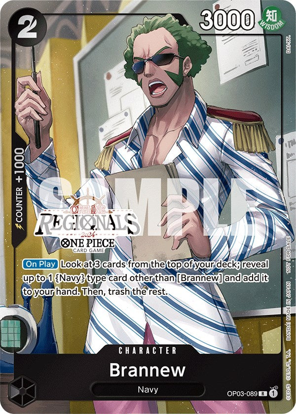 Brannew (Offline Regional 2024) [Participant] [One Piece Promotion Cards] | Devastation Store