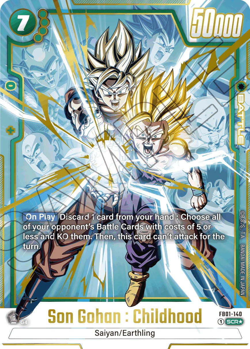 Son Gohan : Childhood (FB01-140) (Alternate Art) [Awakened Pulse] - Devastation Store | Devastation Store