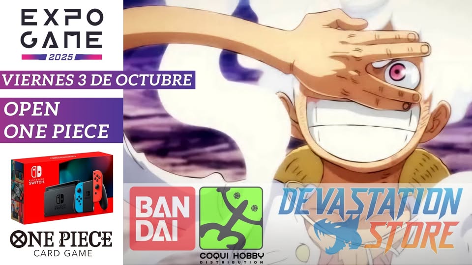 OPEN PRB 2 ONE PIECE EXPOGAME VIERNES | Devastation Store