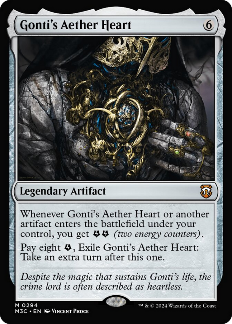 Gonti's Aether Heart [Modern Horizons 3 Commander] | Devastation Store
