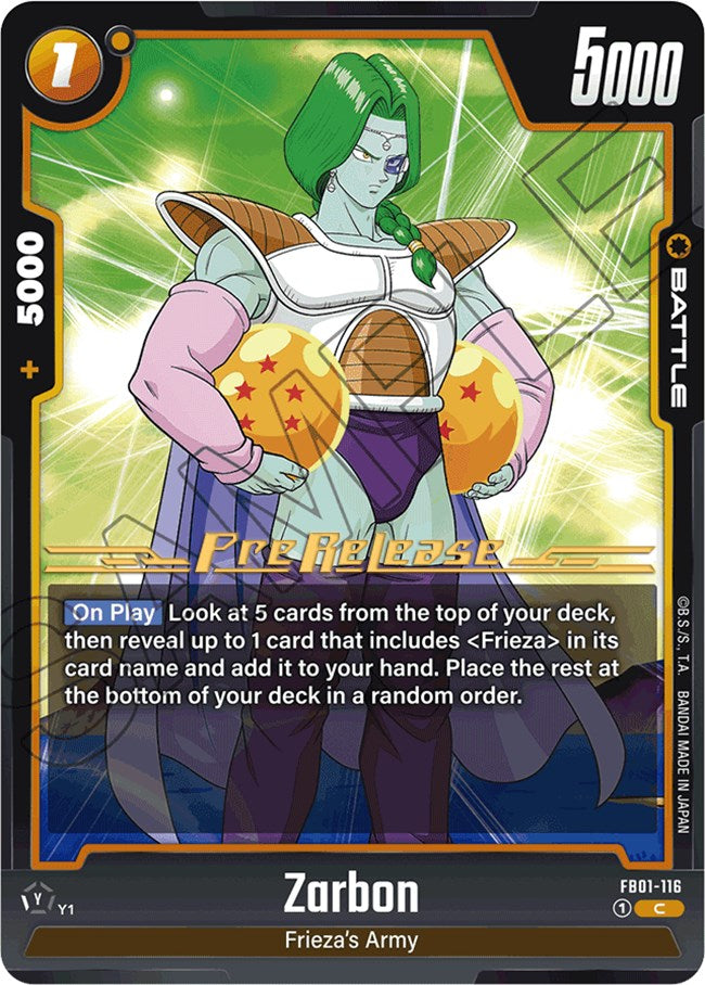 Zarbon [Awakened Pulse Pre-Release Cards] | Devastation Store