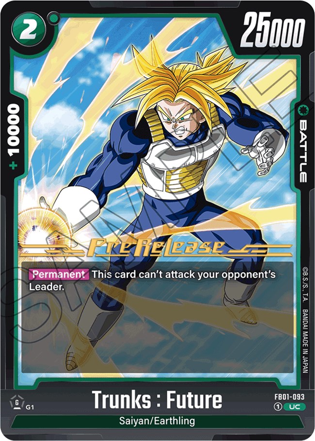 Trunks : Future (FB01-093) [Awakened Pulse Pre-Release Cards] | Devastation Store