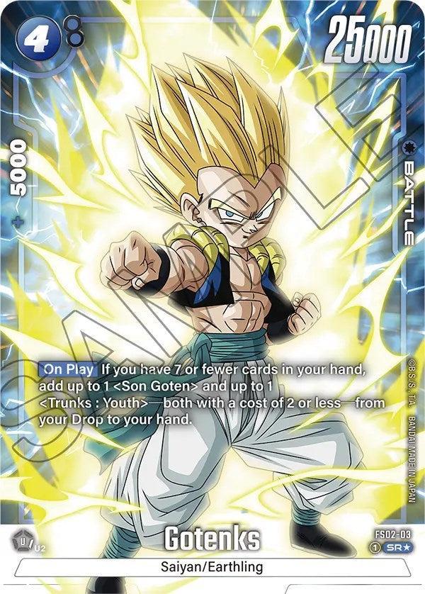 Gotenks (FS02-03) (Bonus Pack Alternate Art) [Starter Deck: Vegeta] | Devastation Store