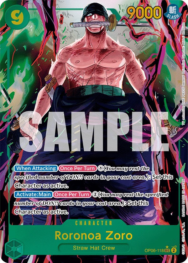 Roronoa Zoro (Alternate Art) [Wings of the Captain] | Devastation Store