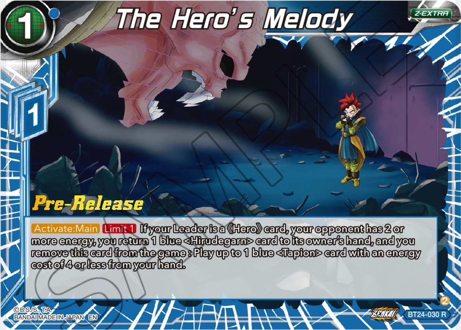 The Hero's Melody (BT24-030) [Beyond Generations Prerelease Promos] | Devastation Store